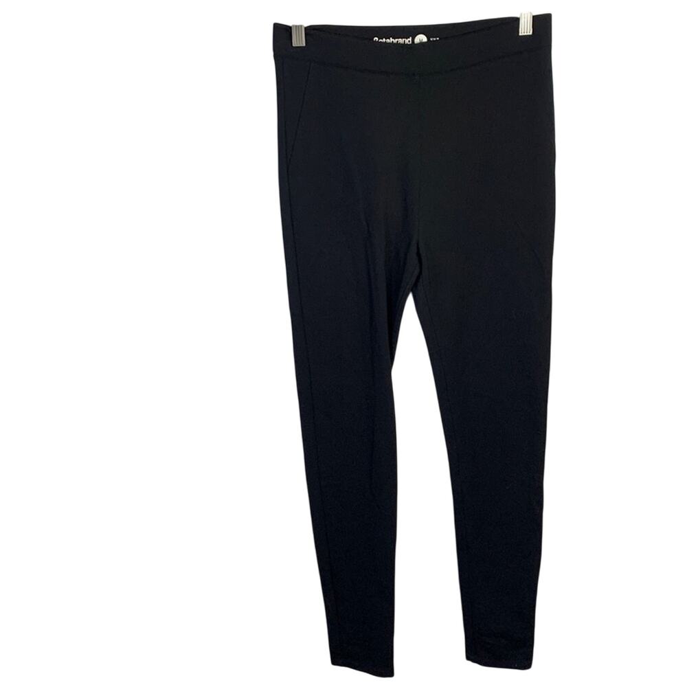 BetaBrand Black Skinny High Waist Yoga Comfy Flattering Dress Pants W-218 Size M
